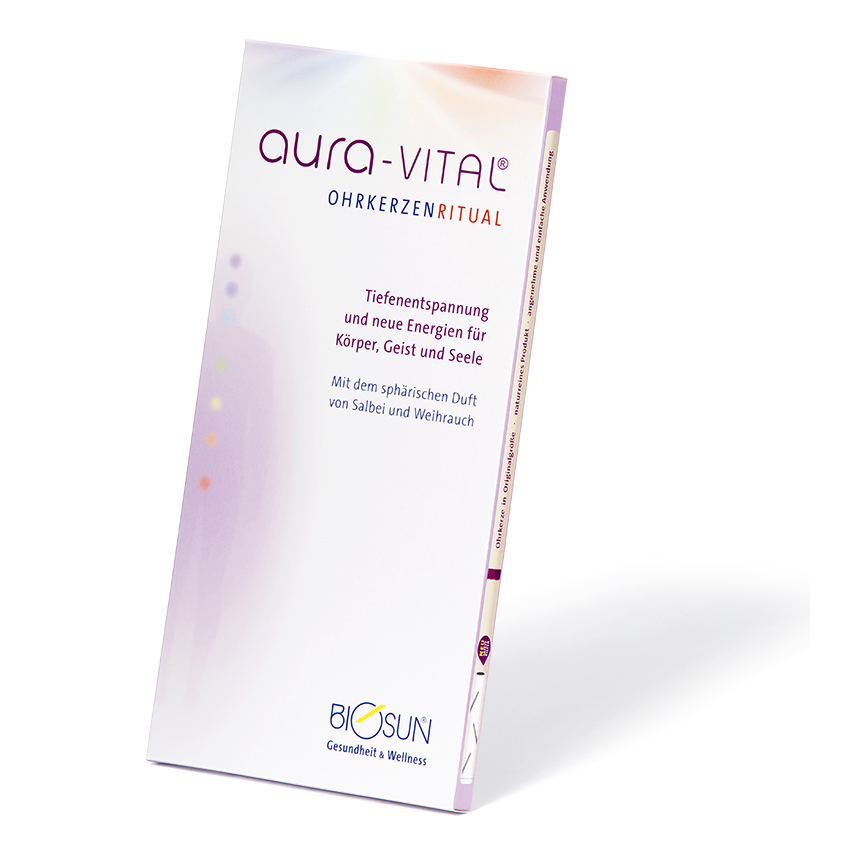 NAVOK10DE 5 Paar aura-vital Ohrkerzen