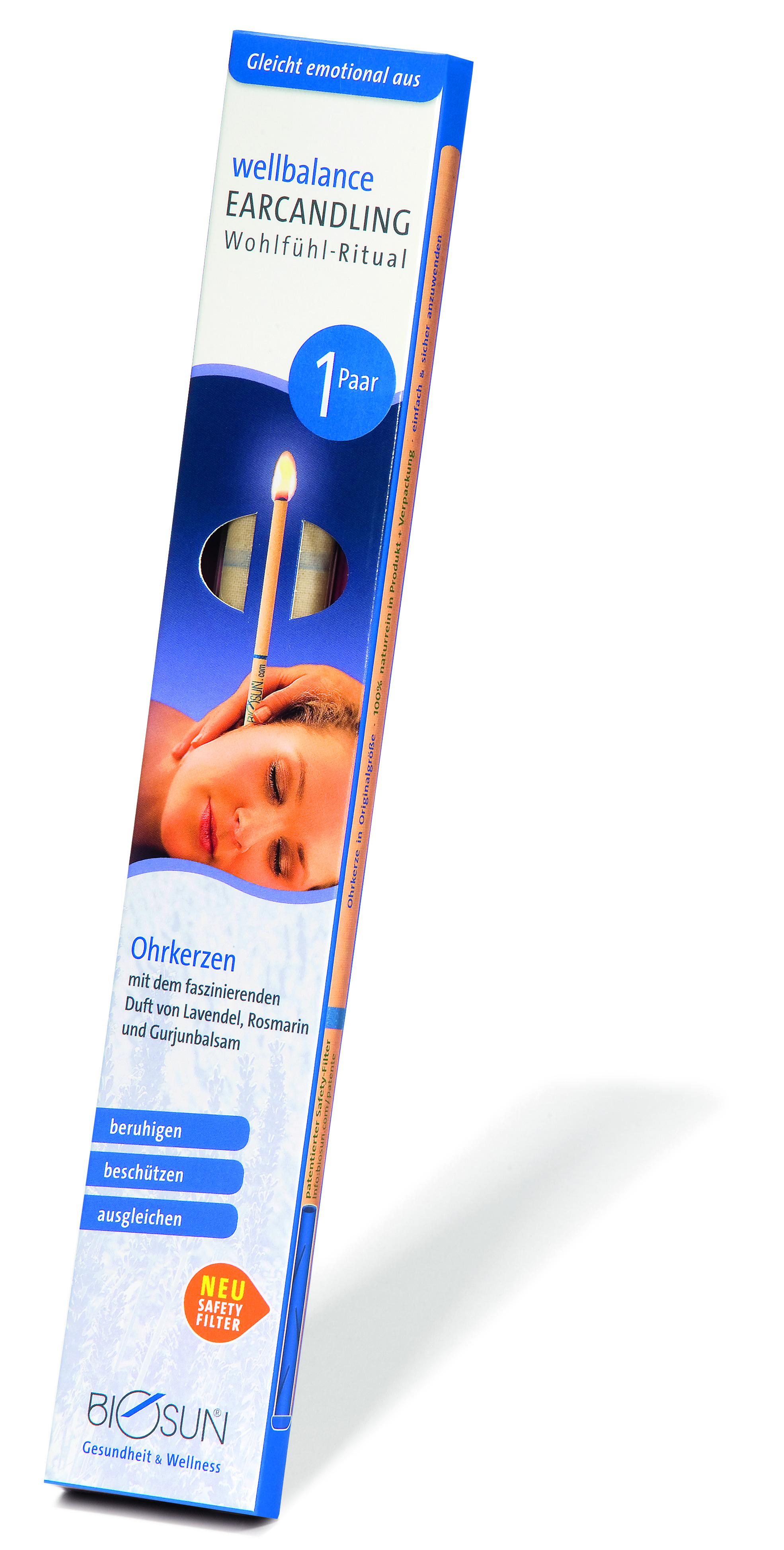 1 Paar BIOSUN wellbalance Ohrkerzen 1 Paar BIOSUN wellbalance Ohrkerzen