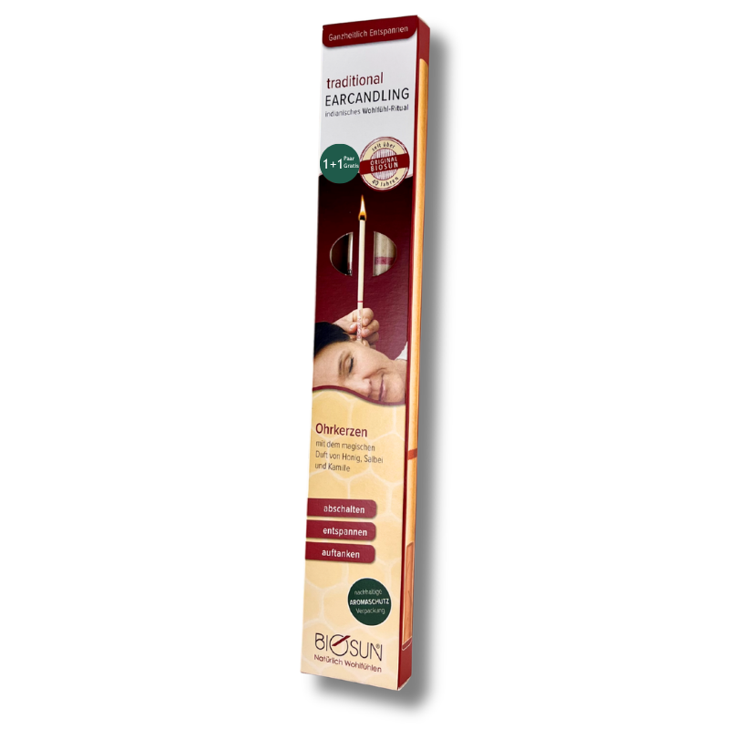 1+1 Paar BIOSUN traditional Ohrkerzen Gratis