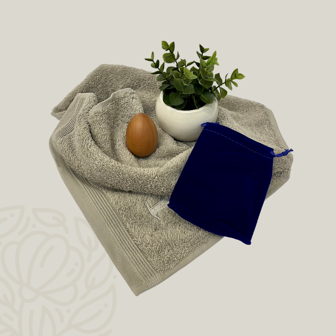 Massage-Ei aus Holz Massage-Ei aus Holz