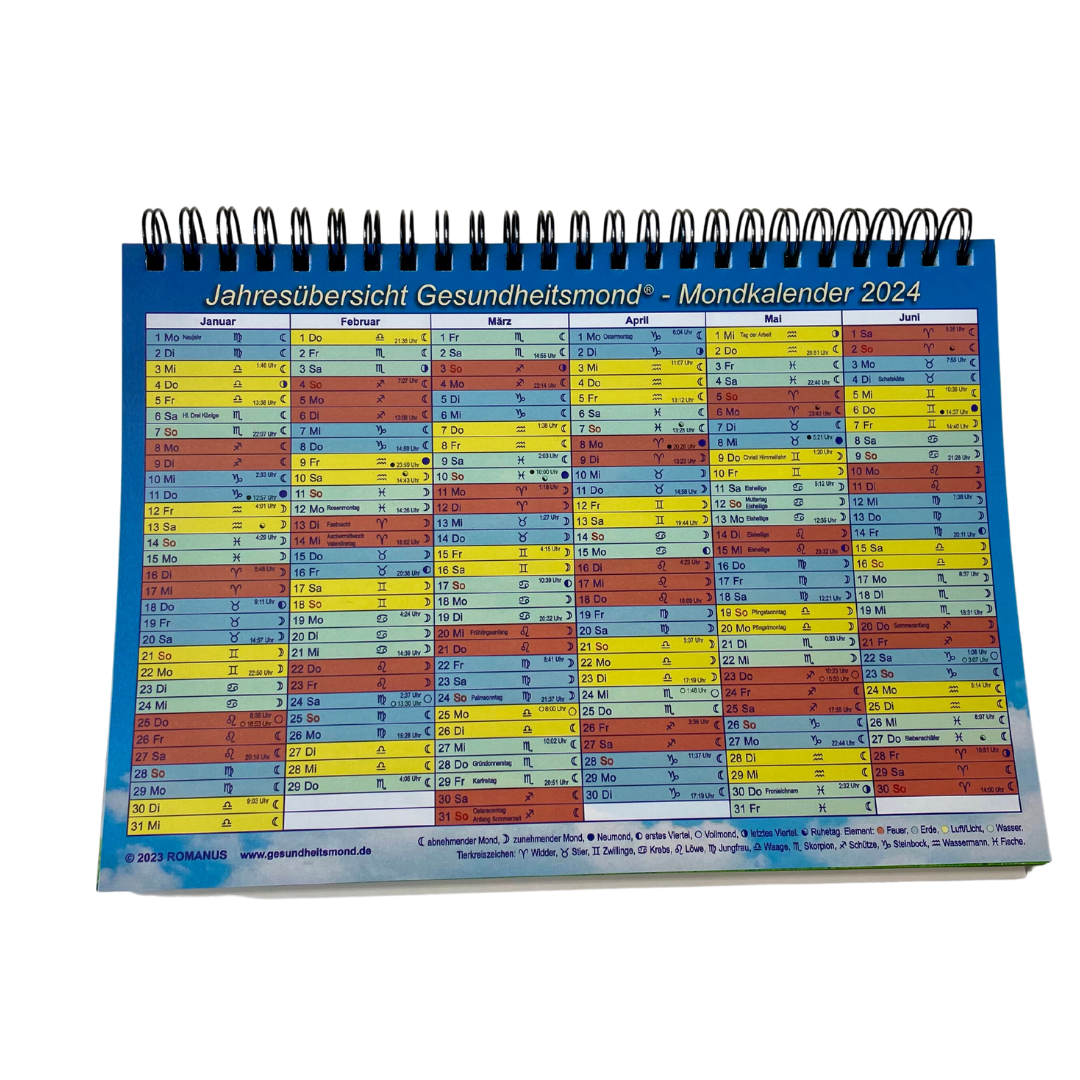 Gesundheitsmond®-Kalender A5 2024