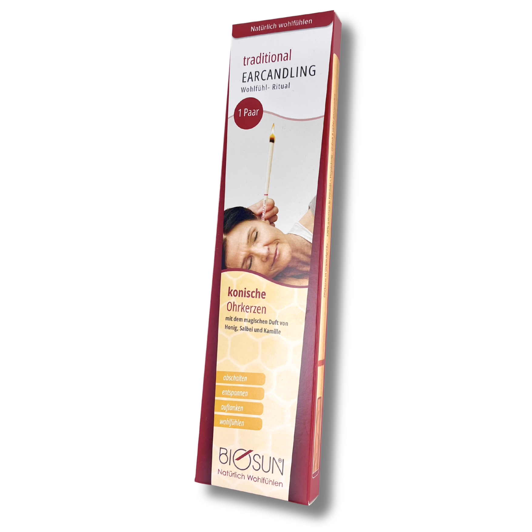 1 Paar konische traditional Ohrkerzen