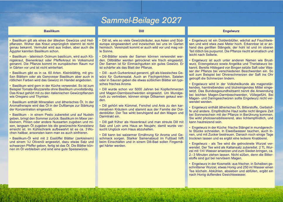 Gesundheitsmond®-Kalender A5 2027